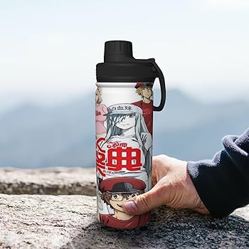 はたらく細胞　映画　ステンレスボトル 500ml 映画 はたらく細胞 酸素ボンベ風ステンレスボトル 約500ml